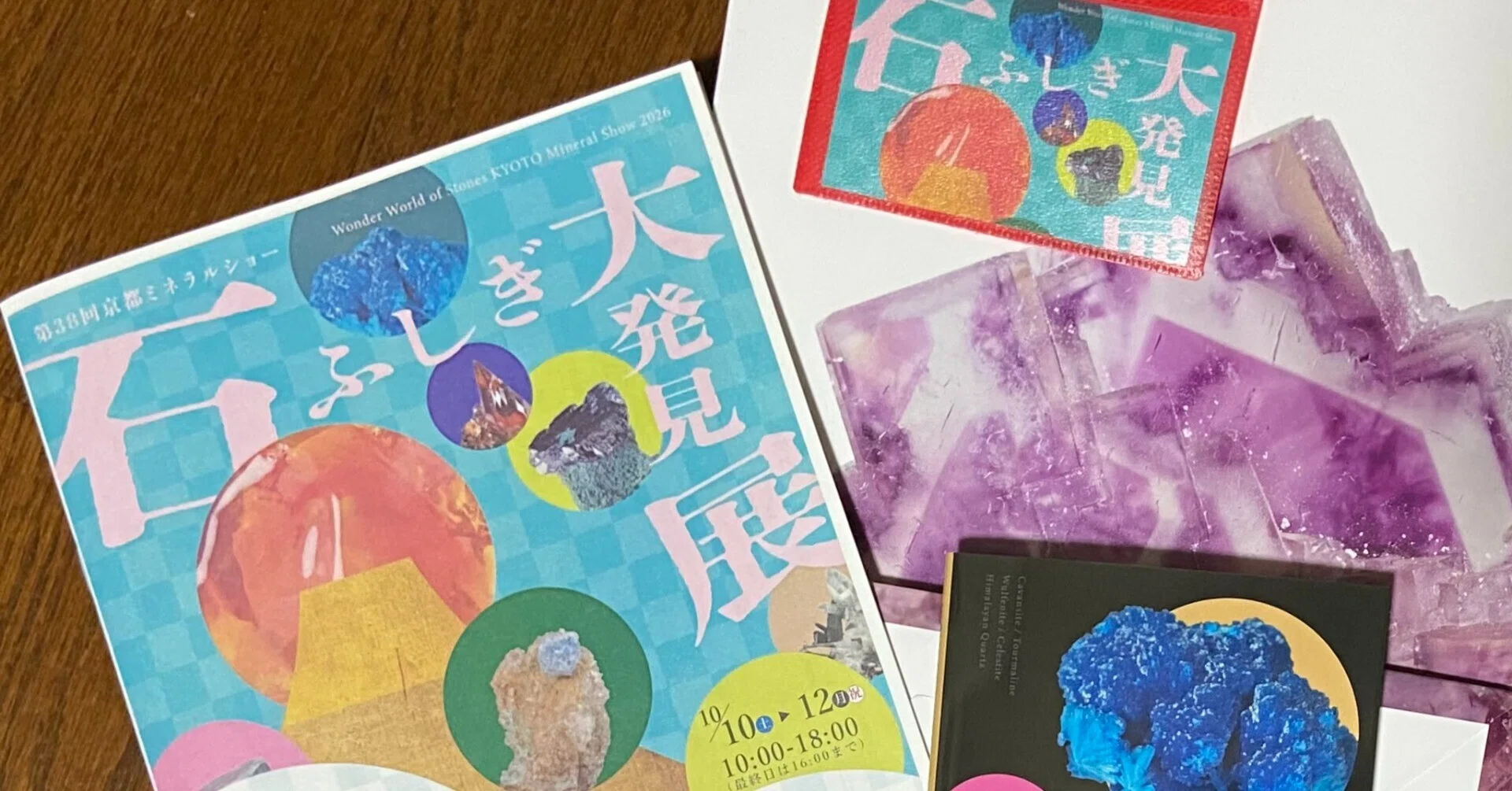 石ふしぎ大発見展2026（京都ミネラルショー）に行ってきました｜北方 碧