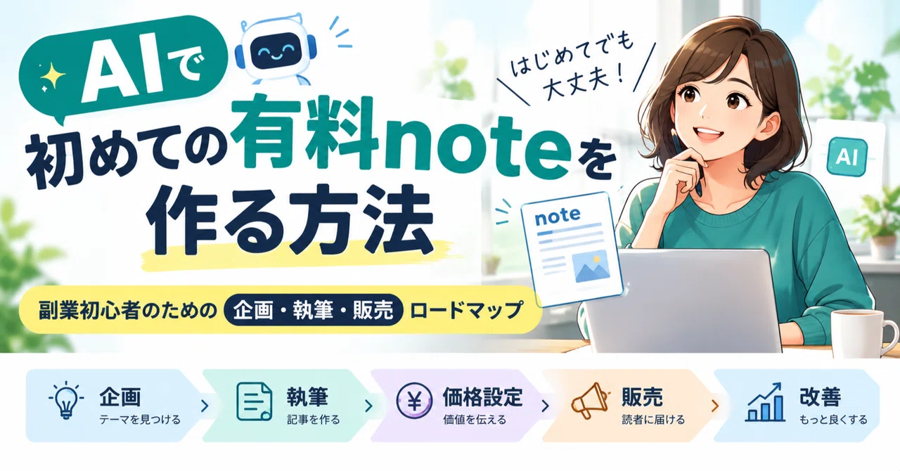How to Create Your First Paid Note with AI: A Roadmap for Side Hustle ...