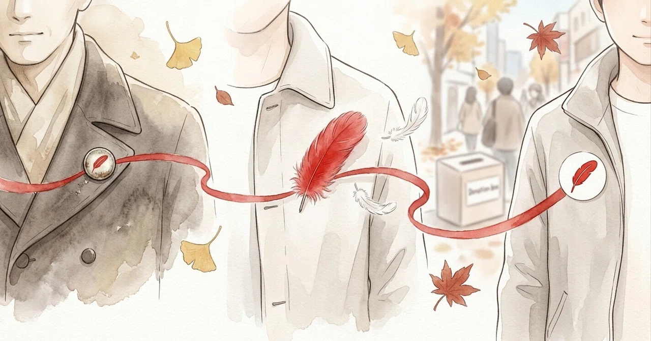 The Red Feather was not a feather in its first year. From tin badges to ...