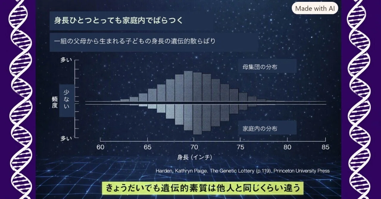 才能がない」と諦める前に。遺伝学から考える、自分に合った積み重ね方