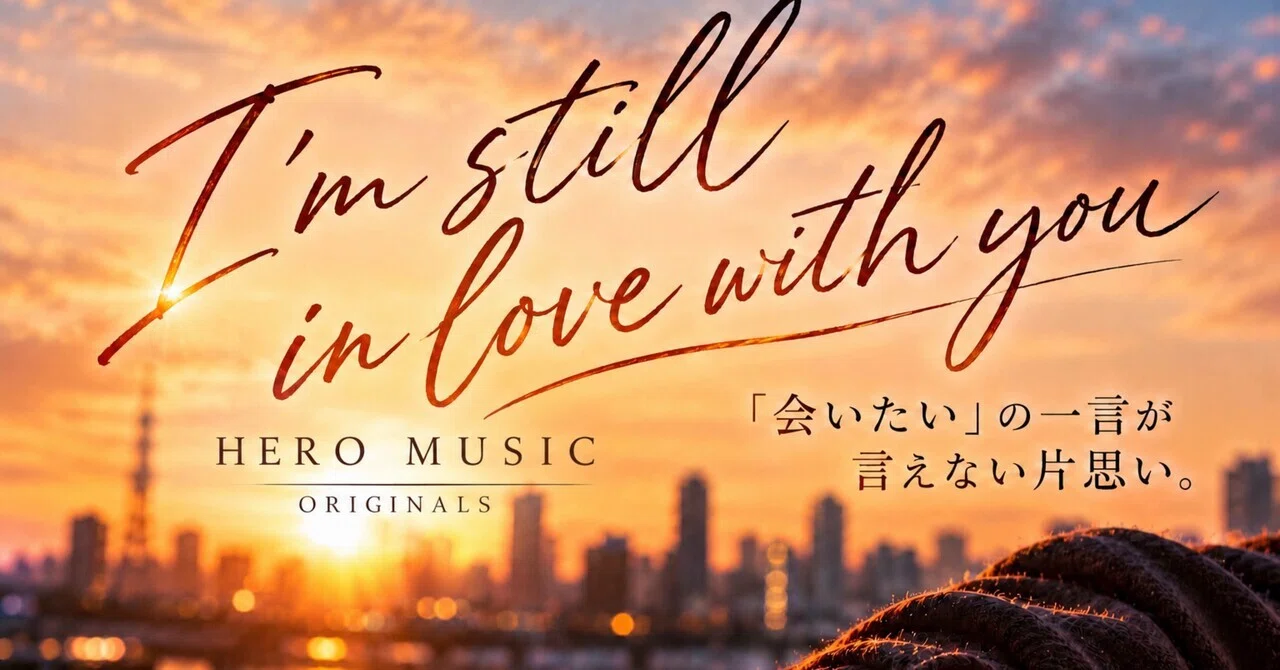 「会いたい」の一言が言えない片思い。｜HERO MUSIC『I'm still in love with you』｜HERO MUSIC