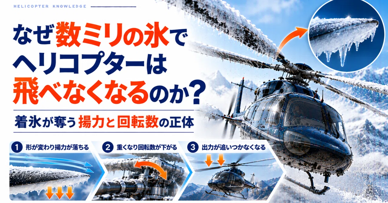 Why does a few millimeters of ice ground a helicopter? The truth about ...