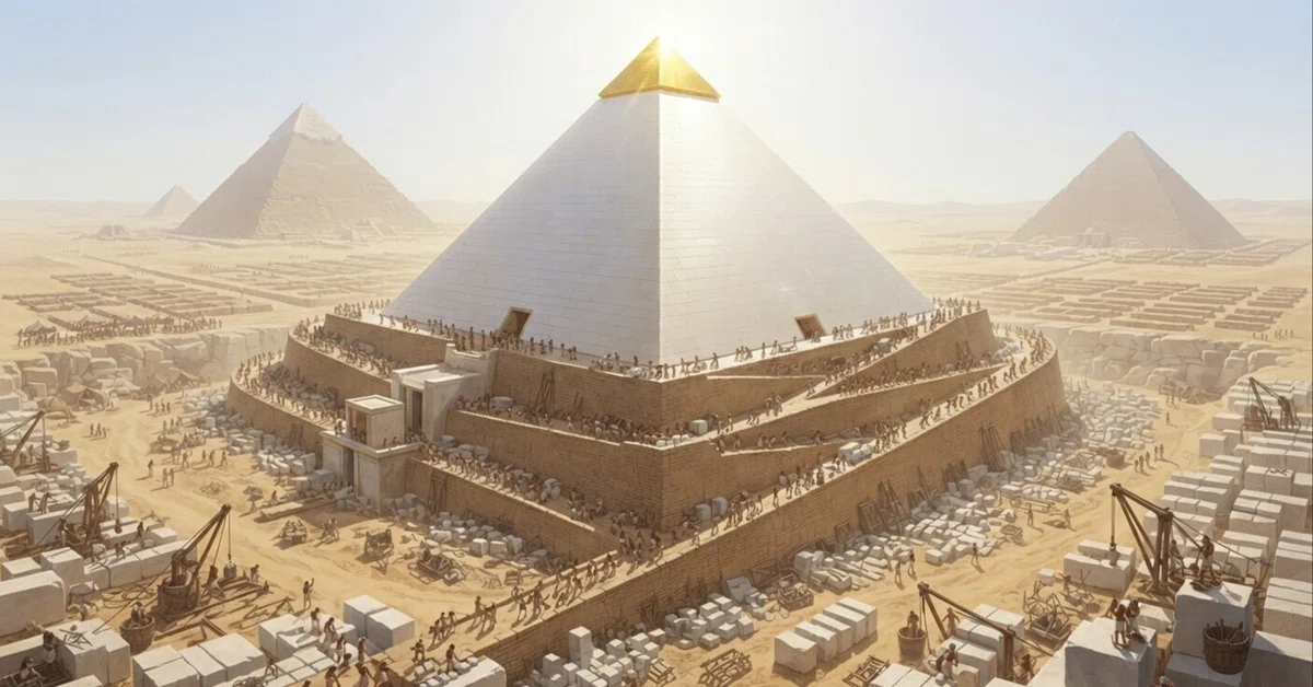 [Ancient Super-Technology] How were the Egyptian pyramids built ...