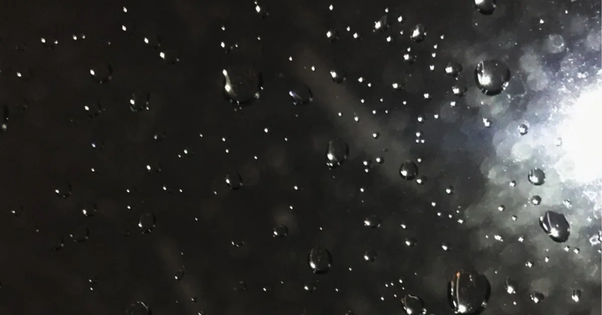 Car Photo Raining Rain Falling at Night|さくらねいろ