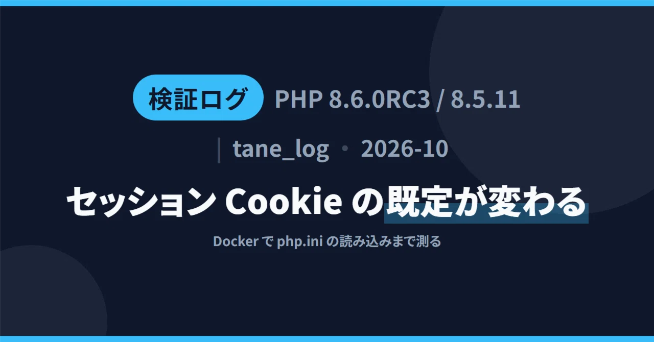 Three Default Session Cookie Settings Change in PHP 8.6—Measuring ...