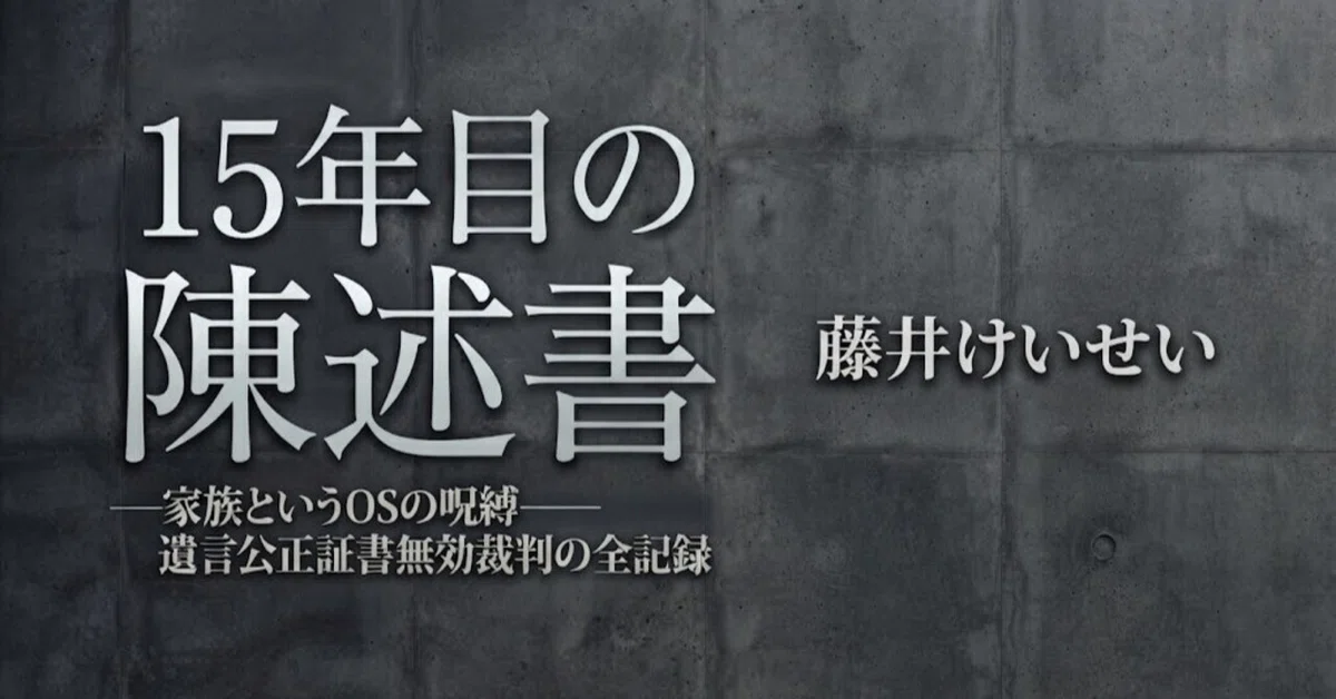 [Chapter 5: Intervening Party 03] The 15th-Year Statement: The Curse of ...