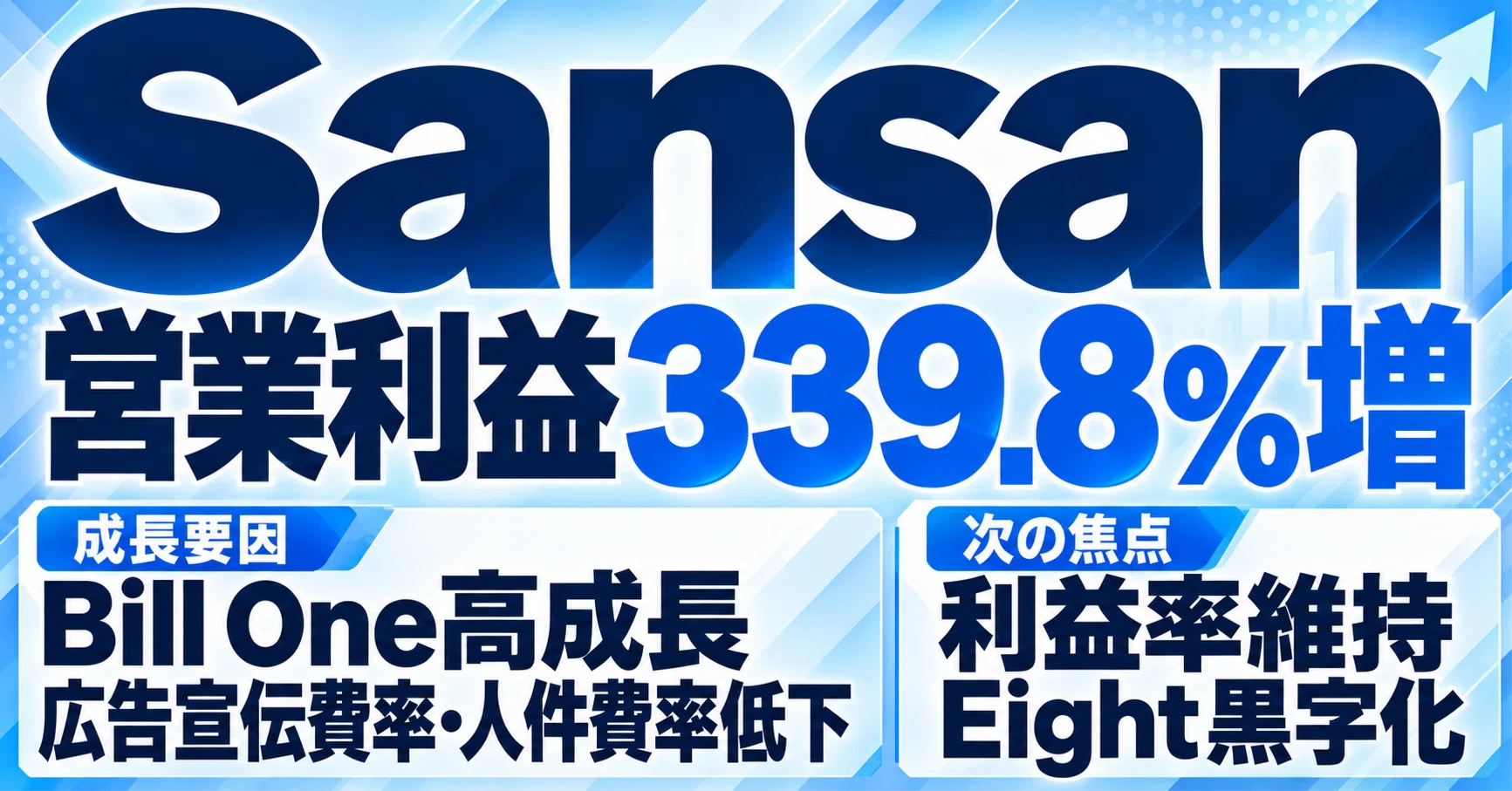 Sansan」決算を読み解く｜Bill Oneの高成長と広告宣伝費率・人件費率の