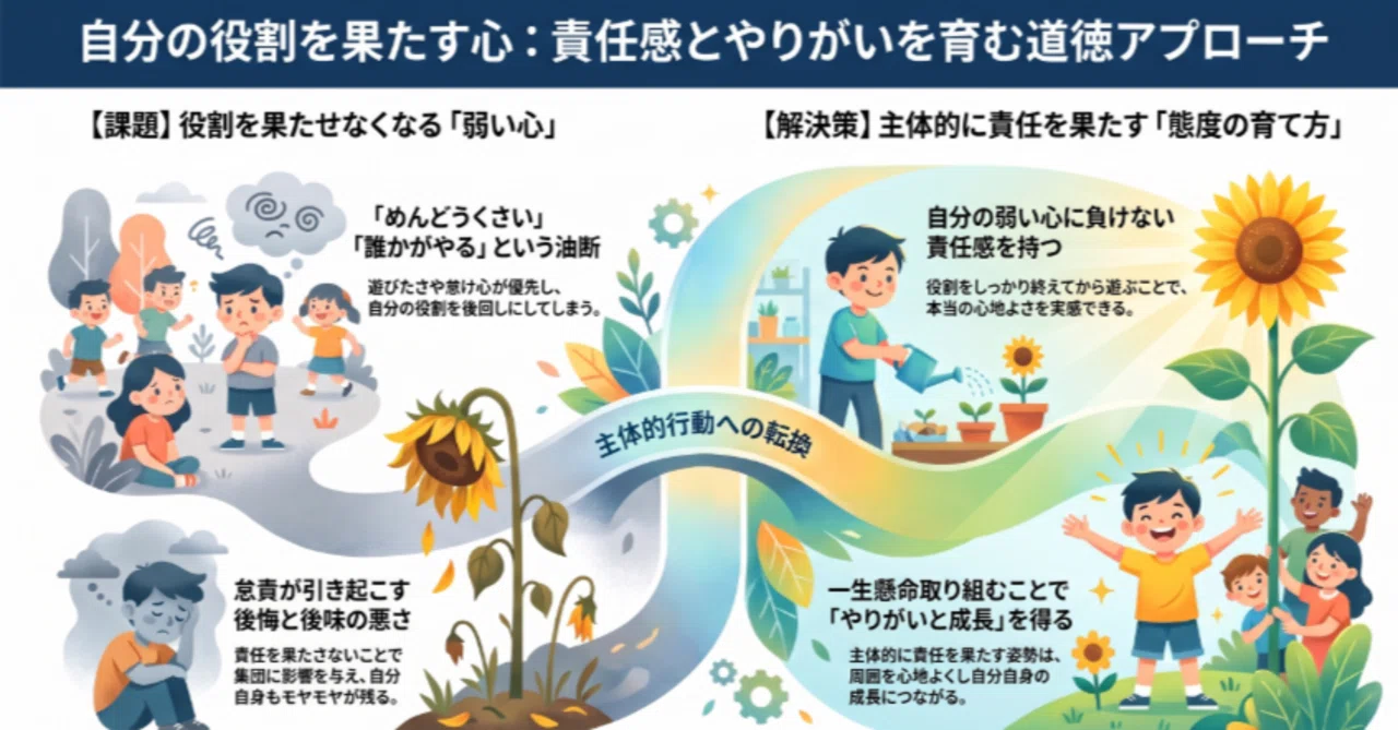 5th Grade Moral Education: The Withered Sunflower Lesson｜おでん先生_小学校教員 道徳