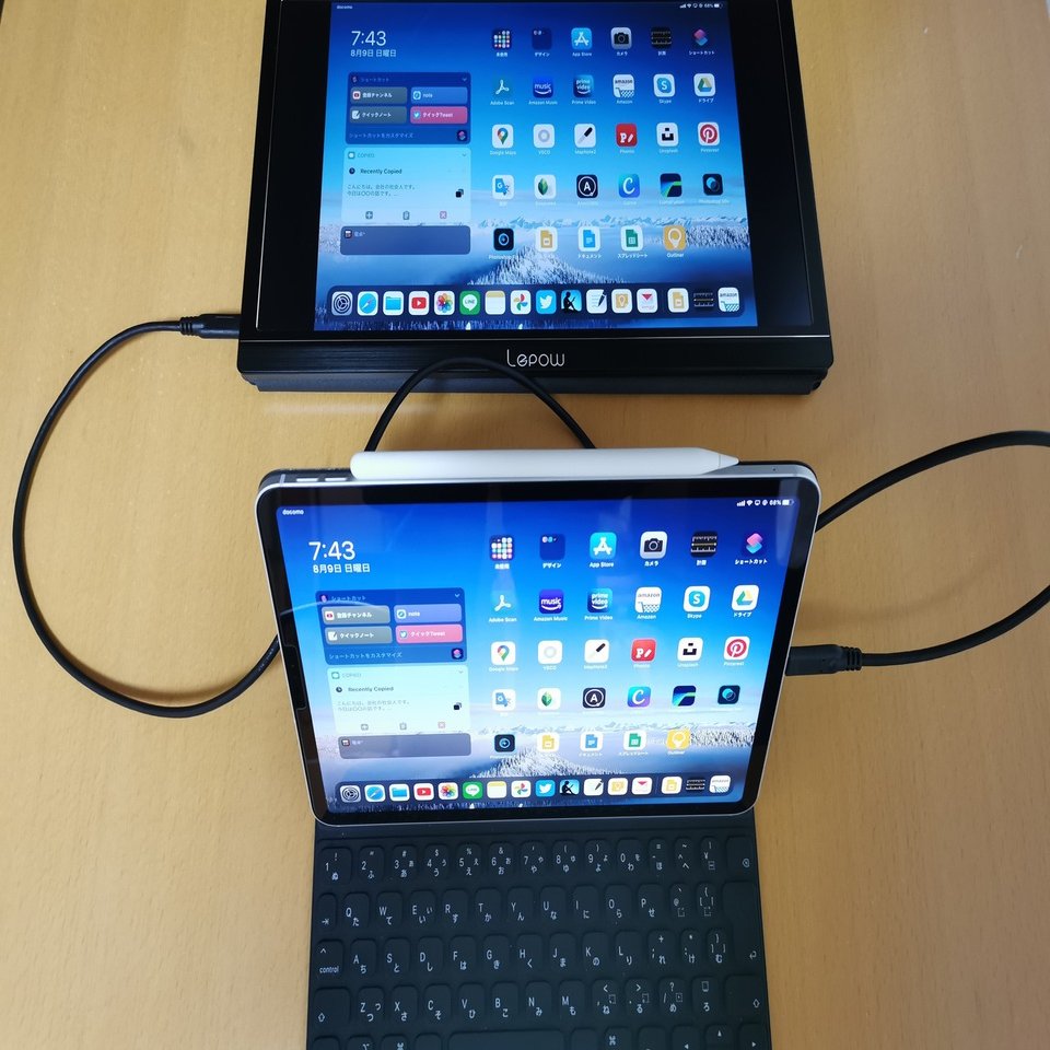 ポータブルモニター、ディスプレイ レビュー Lepow 15.6インチ｜会社の