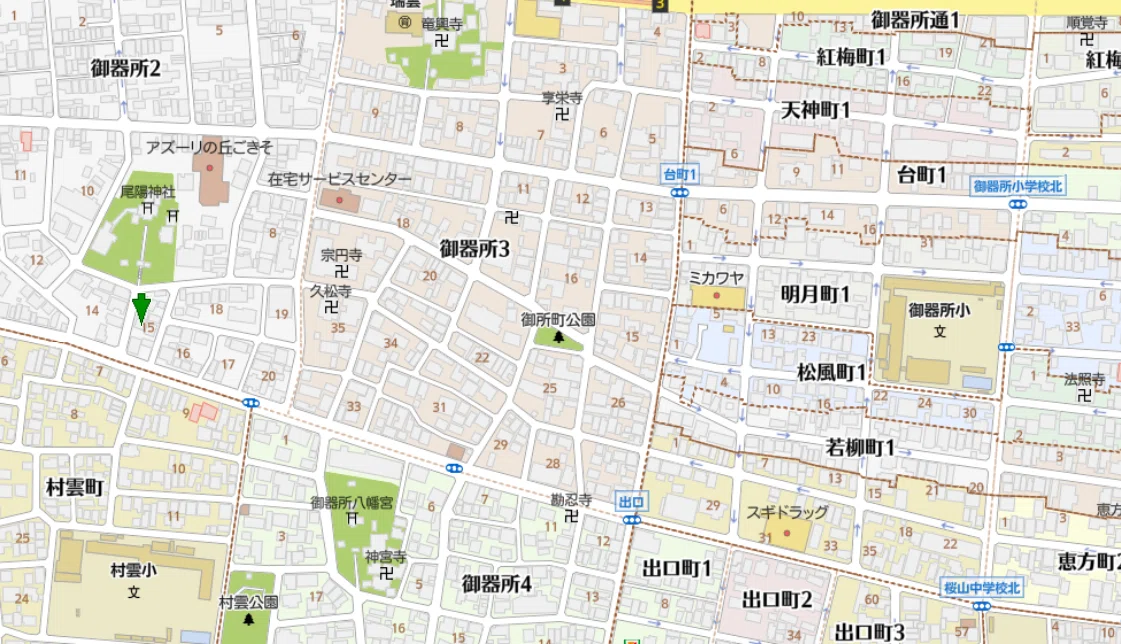 昭和区御所町