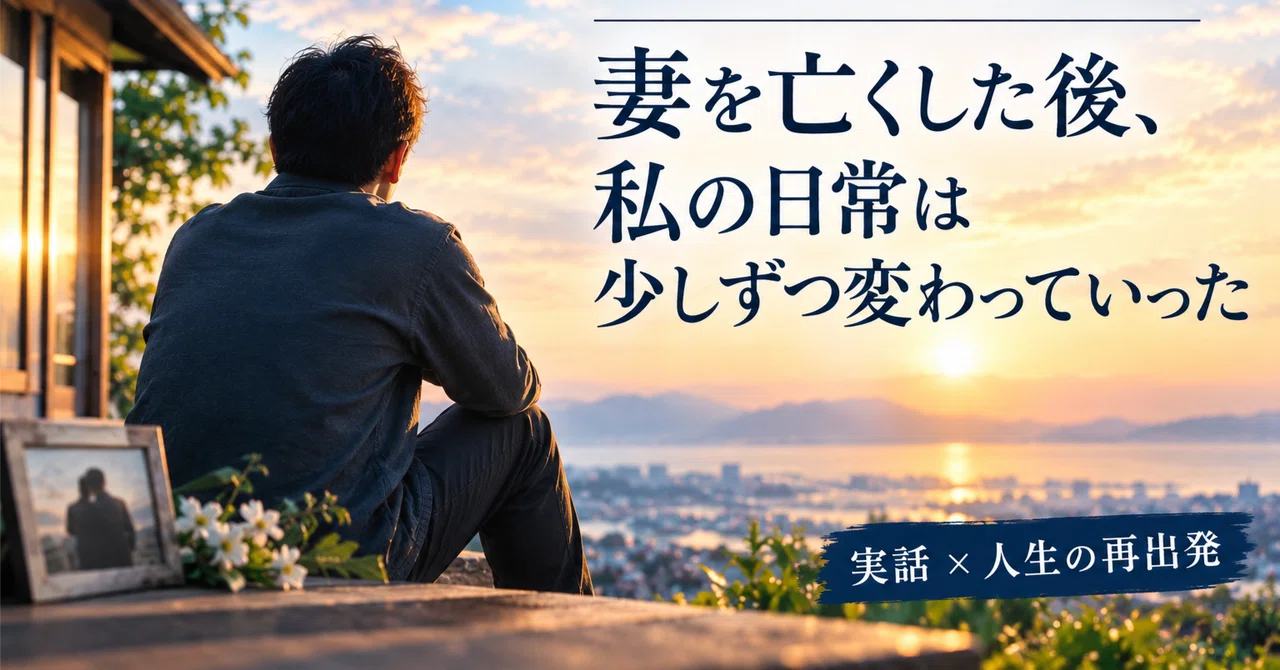 After losing my wife, my daily life gradually changed｜もう一度、歩く。