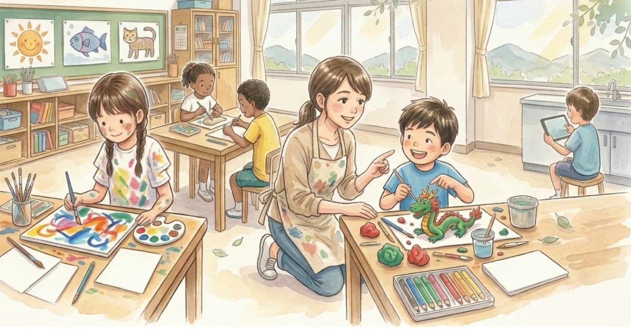 Predicting How 'Art Class' Will Change in the Next Course of Study｜しろくまラボ