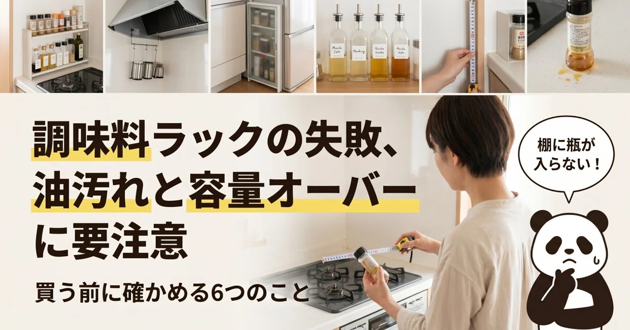 Common mistakes with spice racks: Beware of oil stains and capacity ...