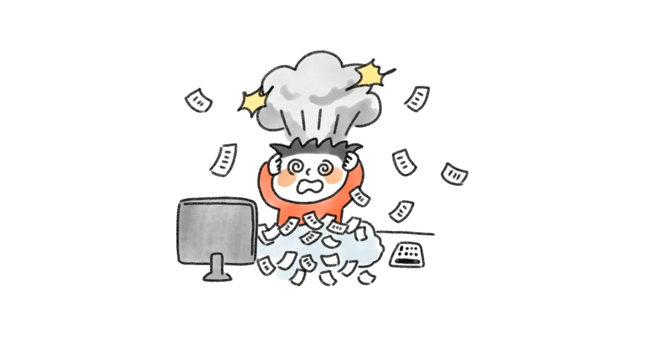 A humble accountant, sinking into the hell of month-end invoices｜あおき