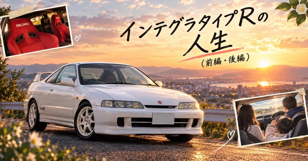 Life with a White Integra Type R | Part 1｜ここのか十子