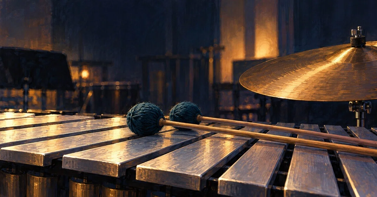 For percussion instruments, it's harder to 'make a good sound' than ...