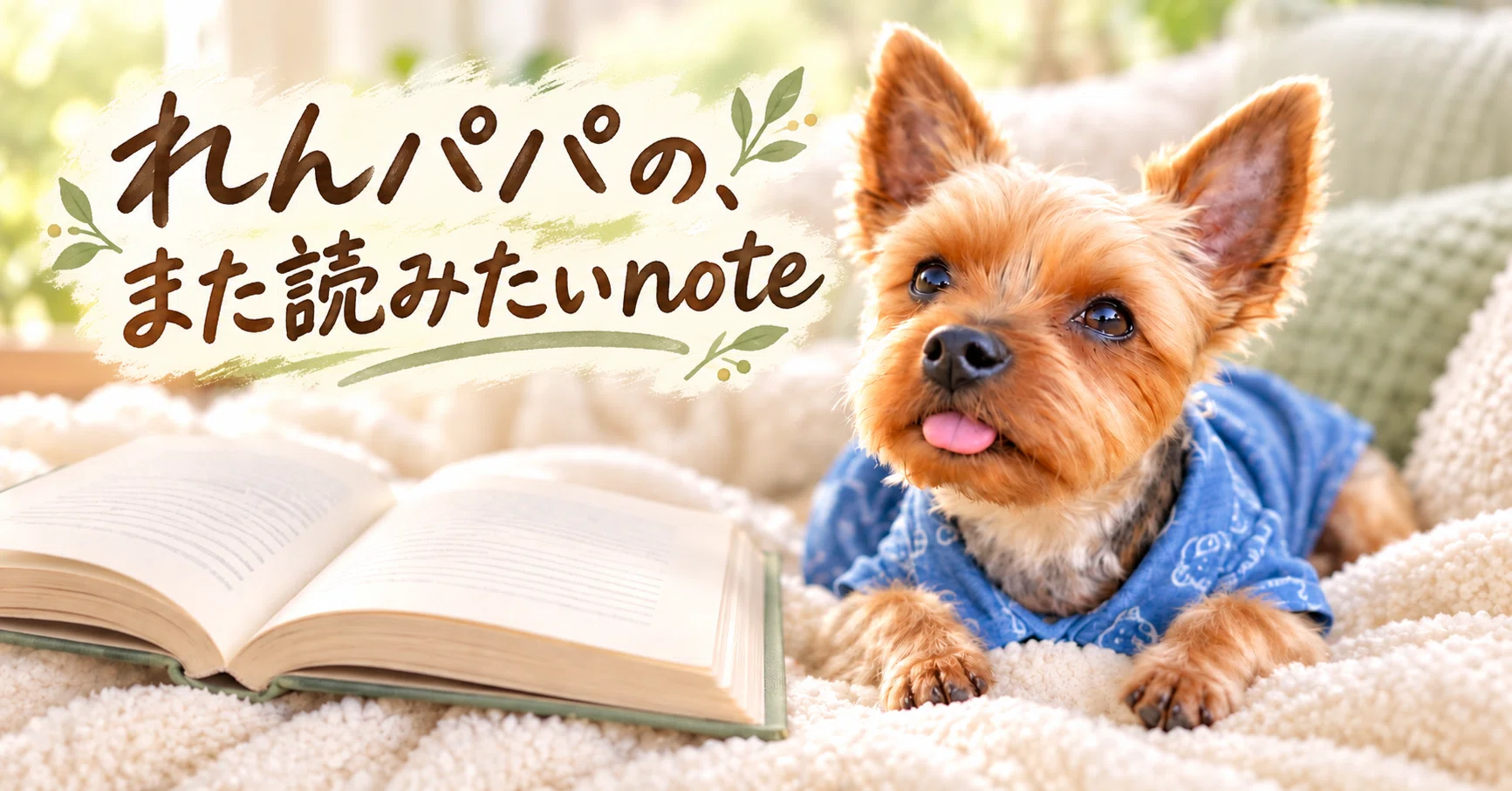 Gathering Ren's stories in one place. I created a magazine.｜やきぷりん（れんパパ）