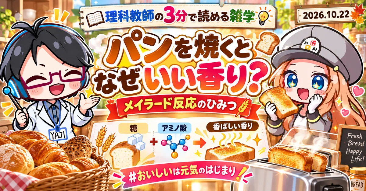 Why does baking bread smell so good? - A science teacher's 3-minute ...