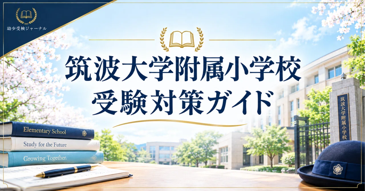 筑波大学附属小学校 受験対策ガイド｜〈公式〉幼小受験ジャーナル 編集