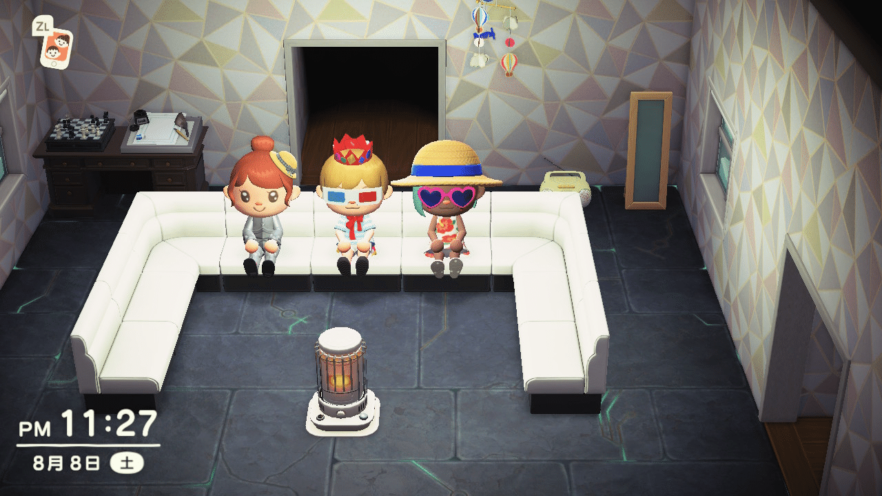 あつもり日記 １ページ目 花火大会 Leo2 Note