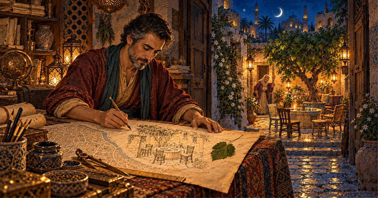The Sixth Night: The Cartographer's Courtyard｜シャハラザード