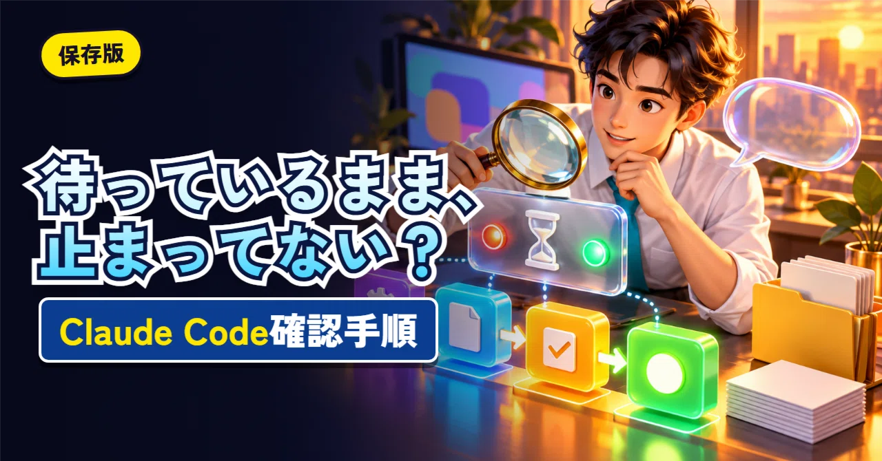 Checklist for when Claude Code 'Projects' seem stuck｜AI編集部｜AI活用・自動化ノート