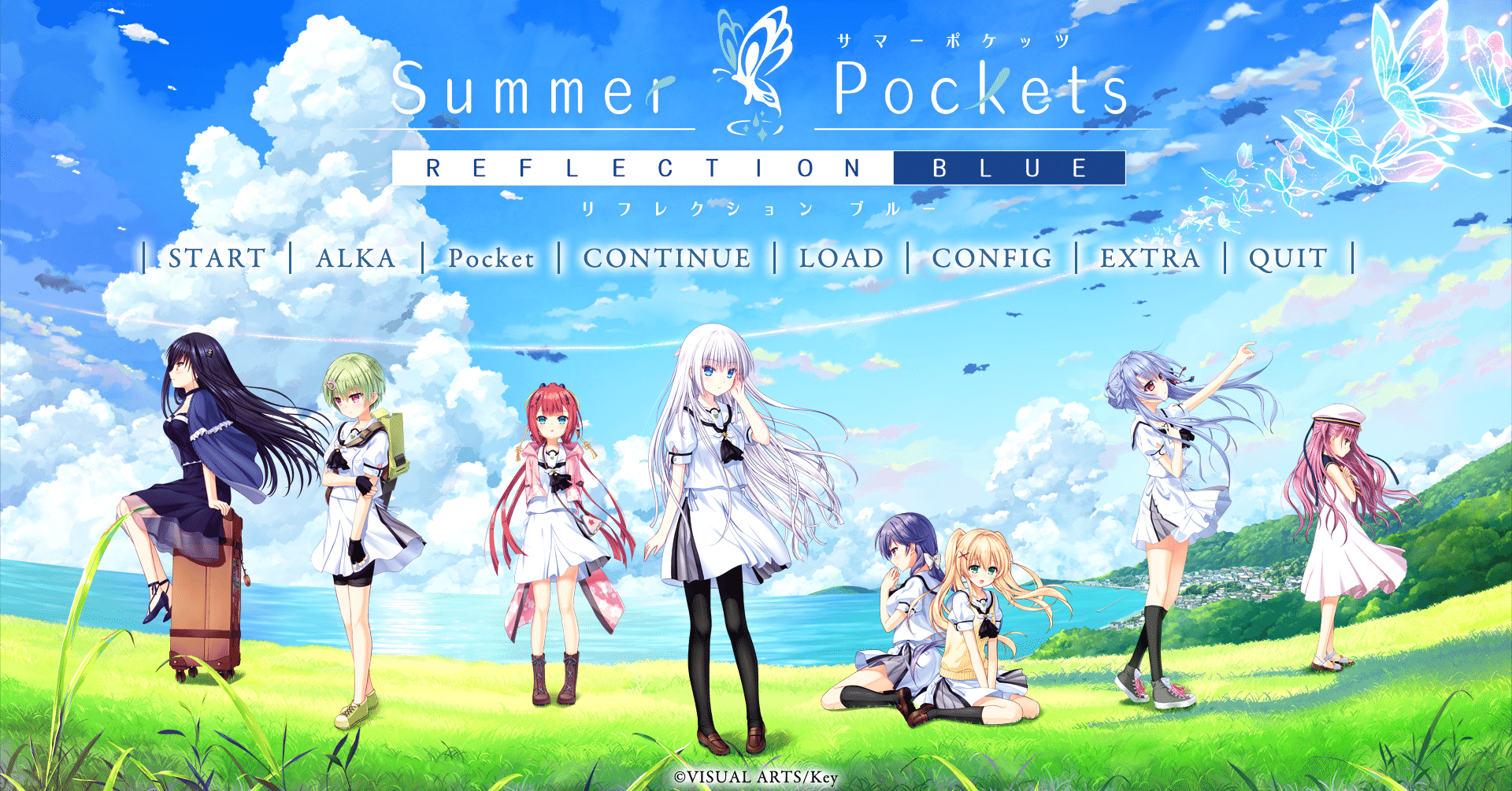 サマーポケッツ  Summer Pockets REFLECTION BLUEPCゲームソフト