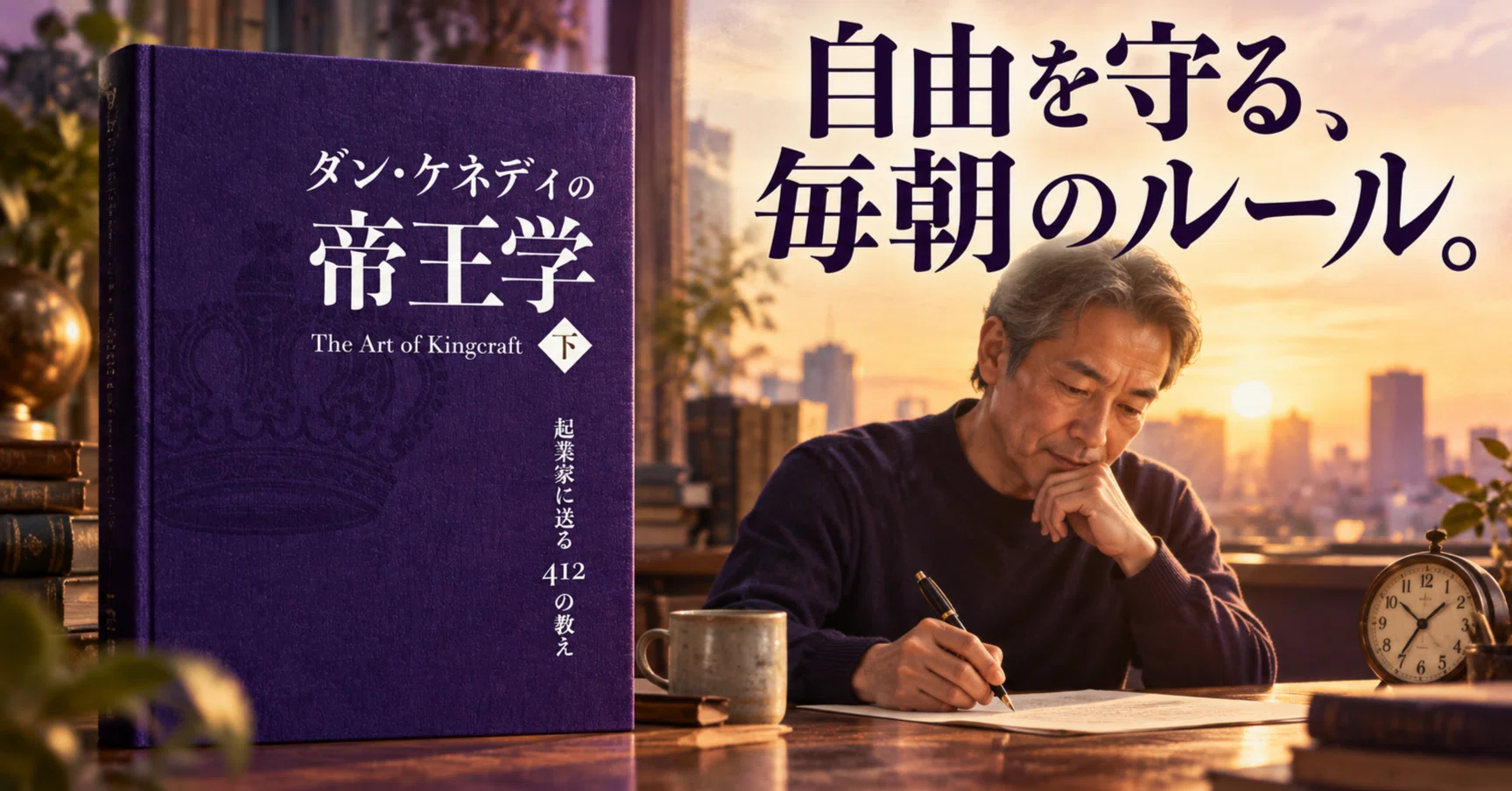ダン・ケネディの帝王学 下巻 The Art of Kingcraft ダン・ケネディの帝王学〈下〉』書評メモ｜断った仕事にも、経営判断が