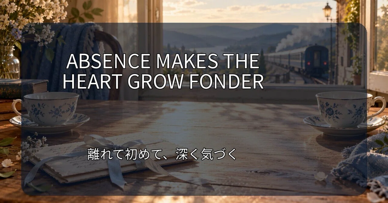 The Meaning and Origin of 'Absence makes the heart grow fonder' | The ...