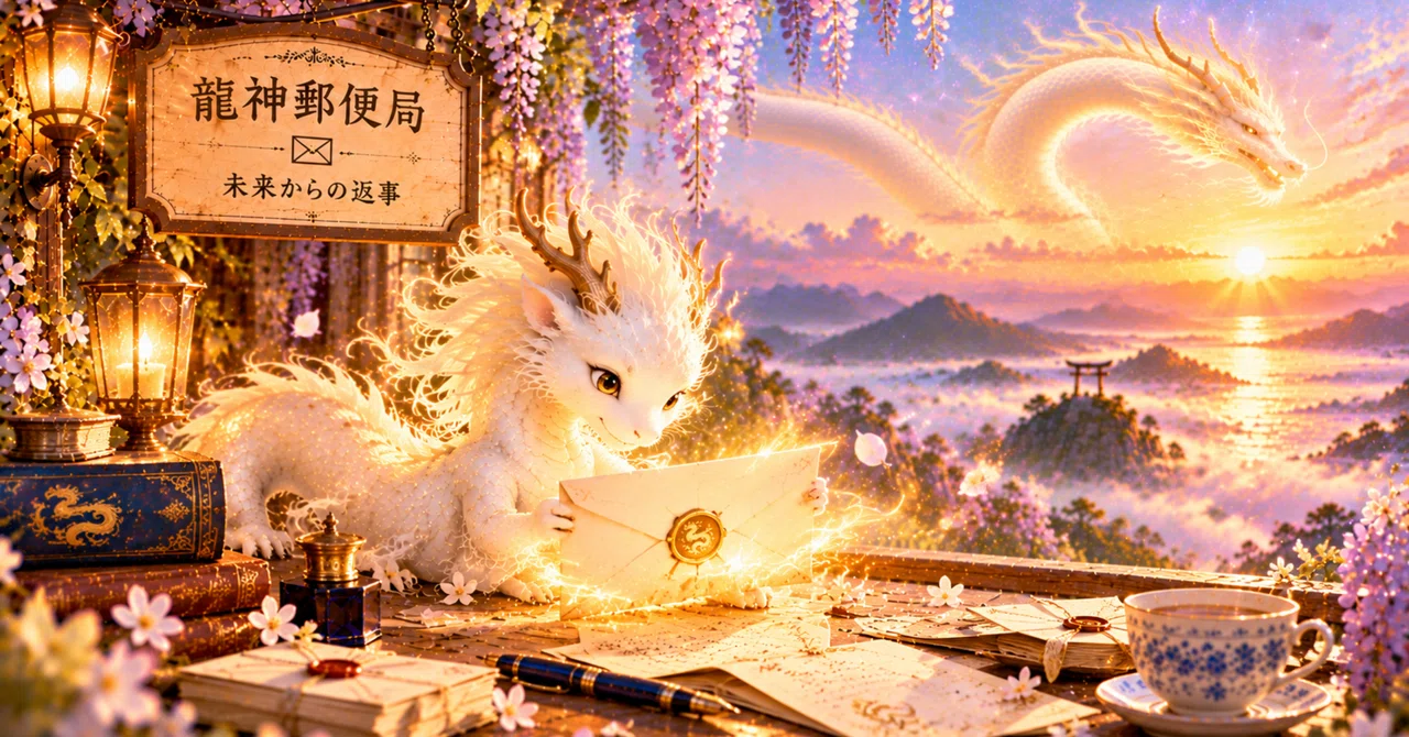 🐉 Dragon God Post Office | A single line returned from the future｜平松 ゆう