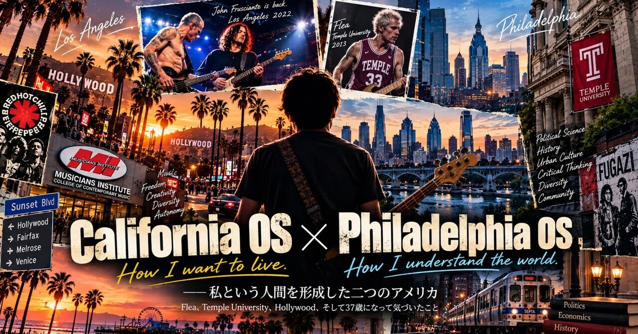 California OS × Philadelphia OS—The Two Americas That Formed Who I Am ...