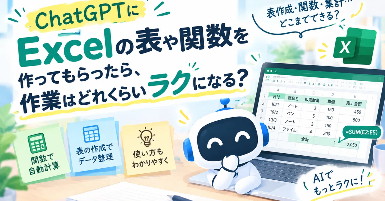 How much easier does work become if you have ChatGPT create Excel ...