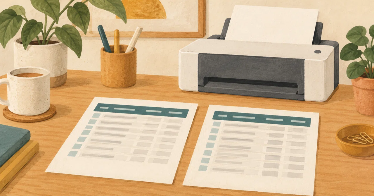 Include column names on the second page of Excel: How to use Print ...