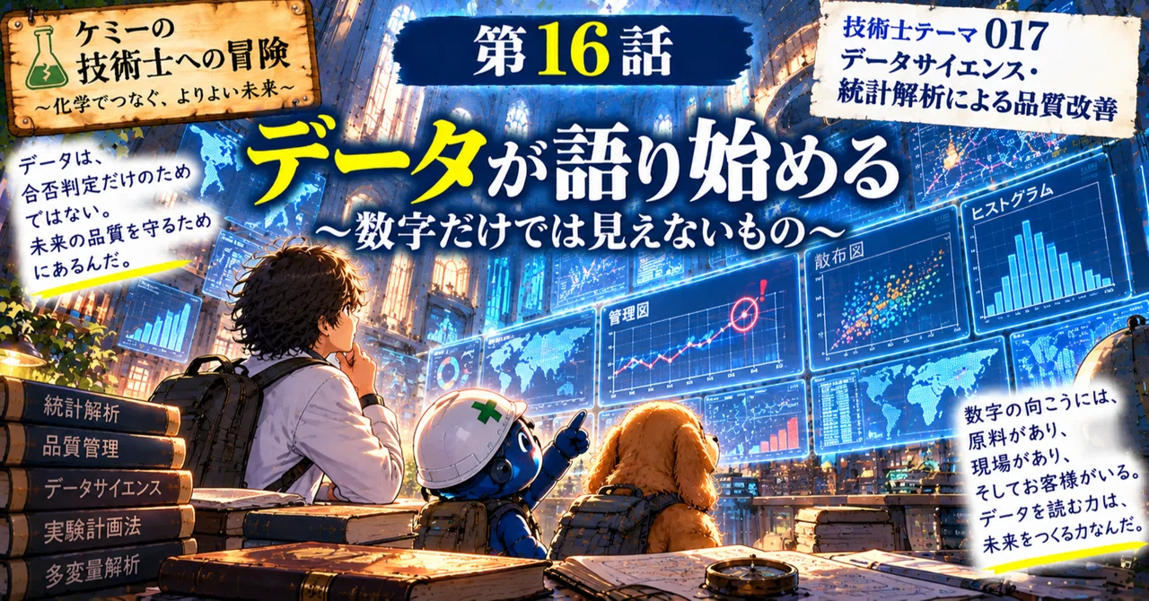 Adventure Chapter Episode 16: The Data Begins to Speak｜ケミー