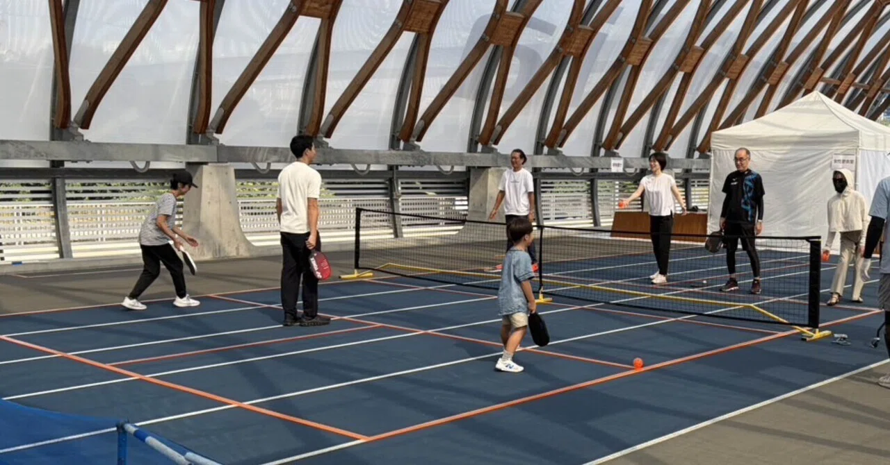 Fun for all ages! I visited a free pickleball trial session｜川名こうすけ@江東区