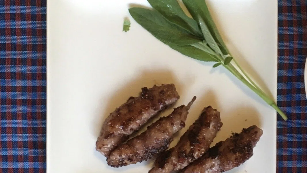 セージ豚肉③