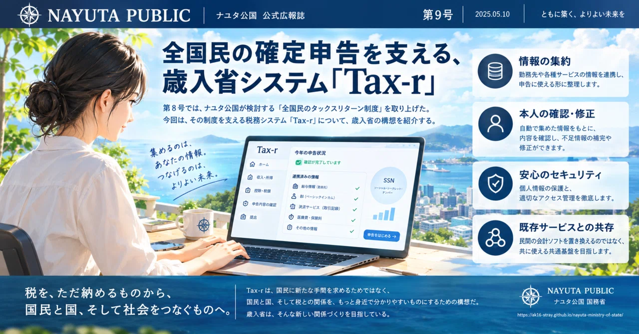 NAYUTA PUBLIC Issue 9: Supporting National Tax Returns for All Citizens ...