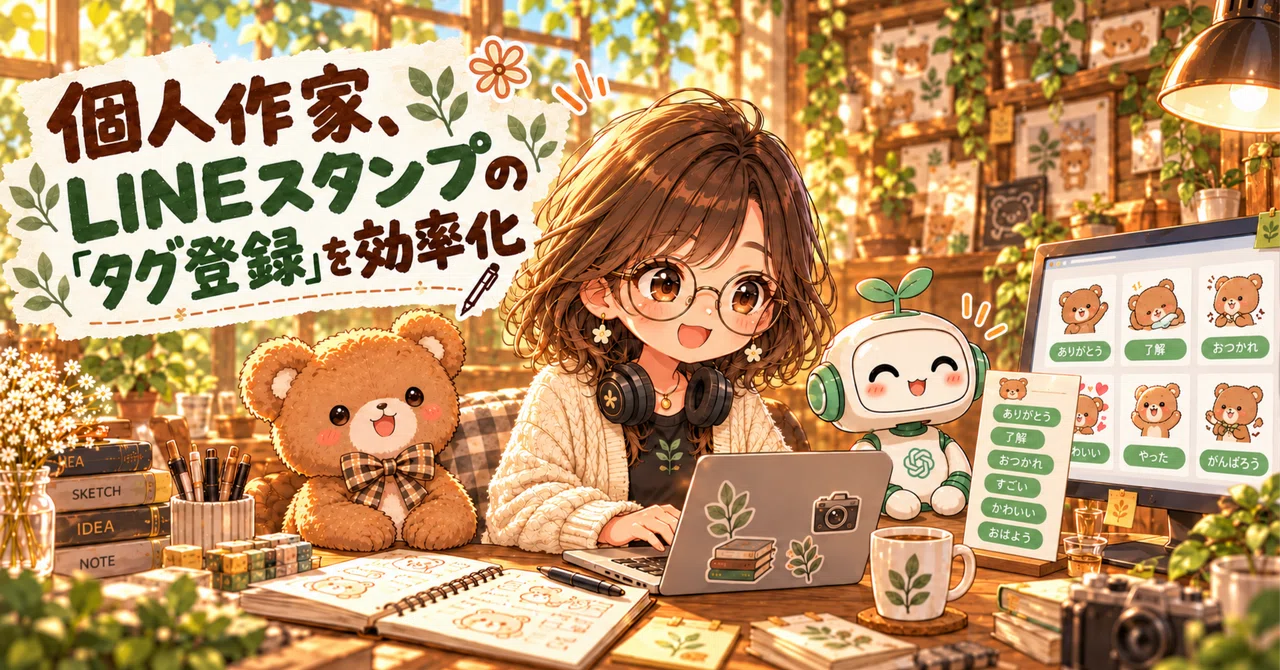Streamlining 'Tag Registration' for LINE Stickers for Individual ...