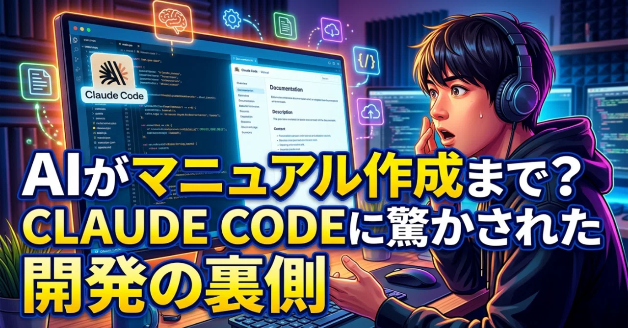 AI even handles manual creation? The development behind the scenes that ...