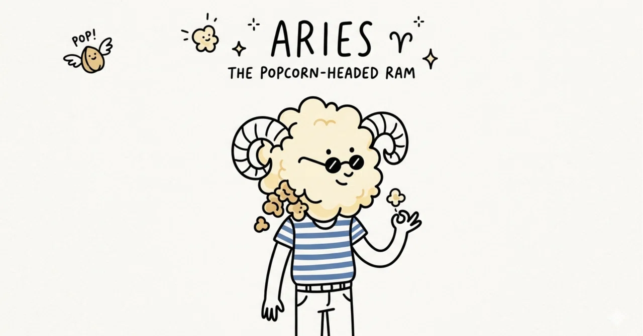 🍿 [October 12 – October 18, 2026] Aries (Popcorn Kernel) Horoscope ...