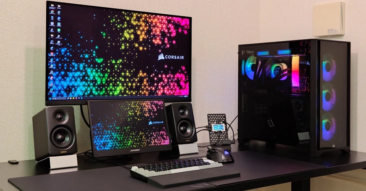 [Kurofune Mark.6][Custom PC] Desks and chairs that change posture, and ...