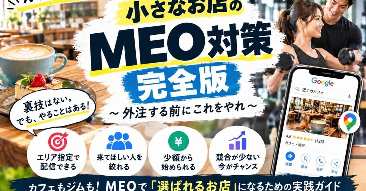 [Paid 500 Yen] Cafes and Personal Gyms! The Complete Guide to MEO for ...