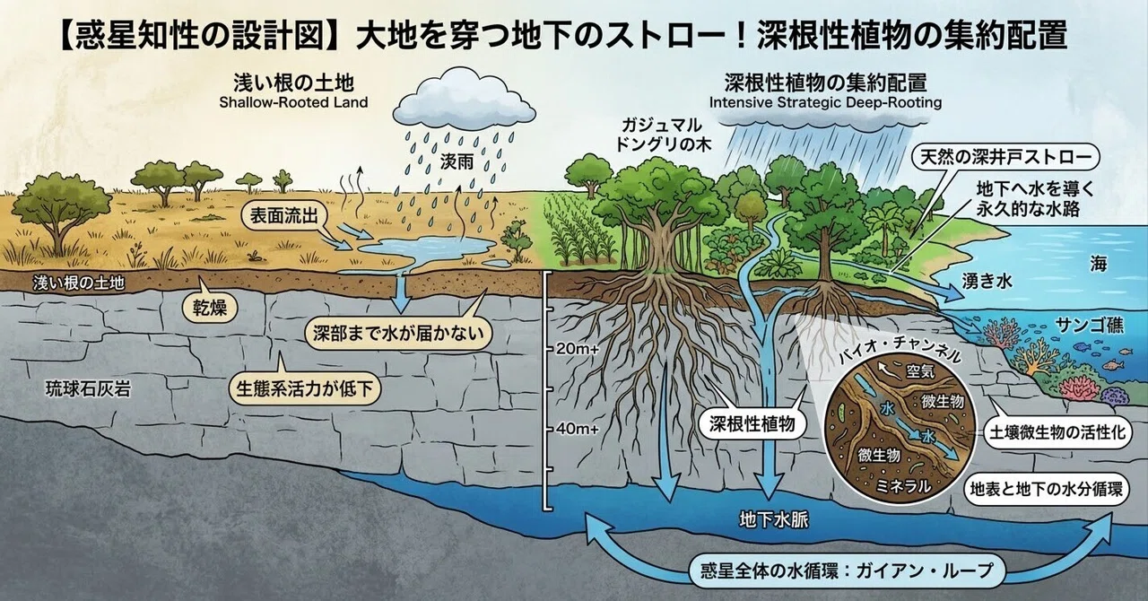 [Blueprint for Planetary Intelligence] Underground Straws Piercing the ...