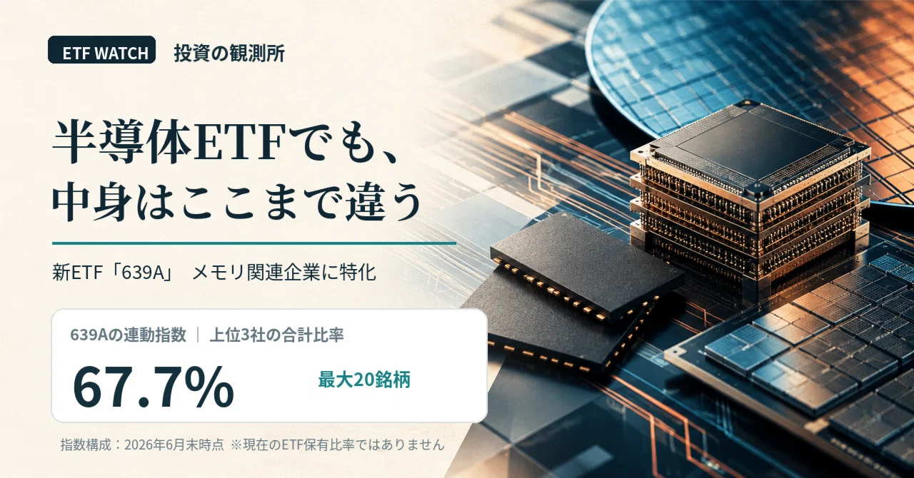 You can buy memory stocks through semiconductor ETFs. Comparing the ...