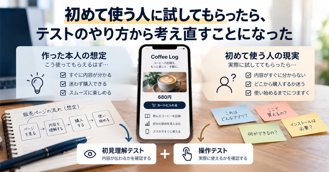 When I had a first-time user try it out, I ended up rethinking how I ...
