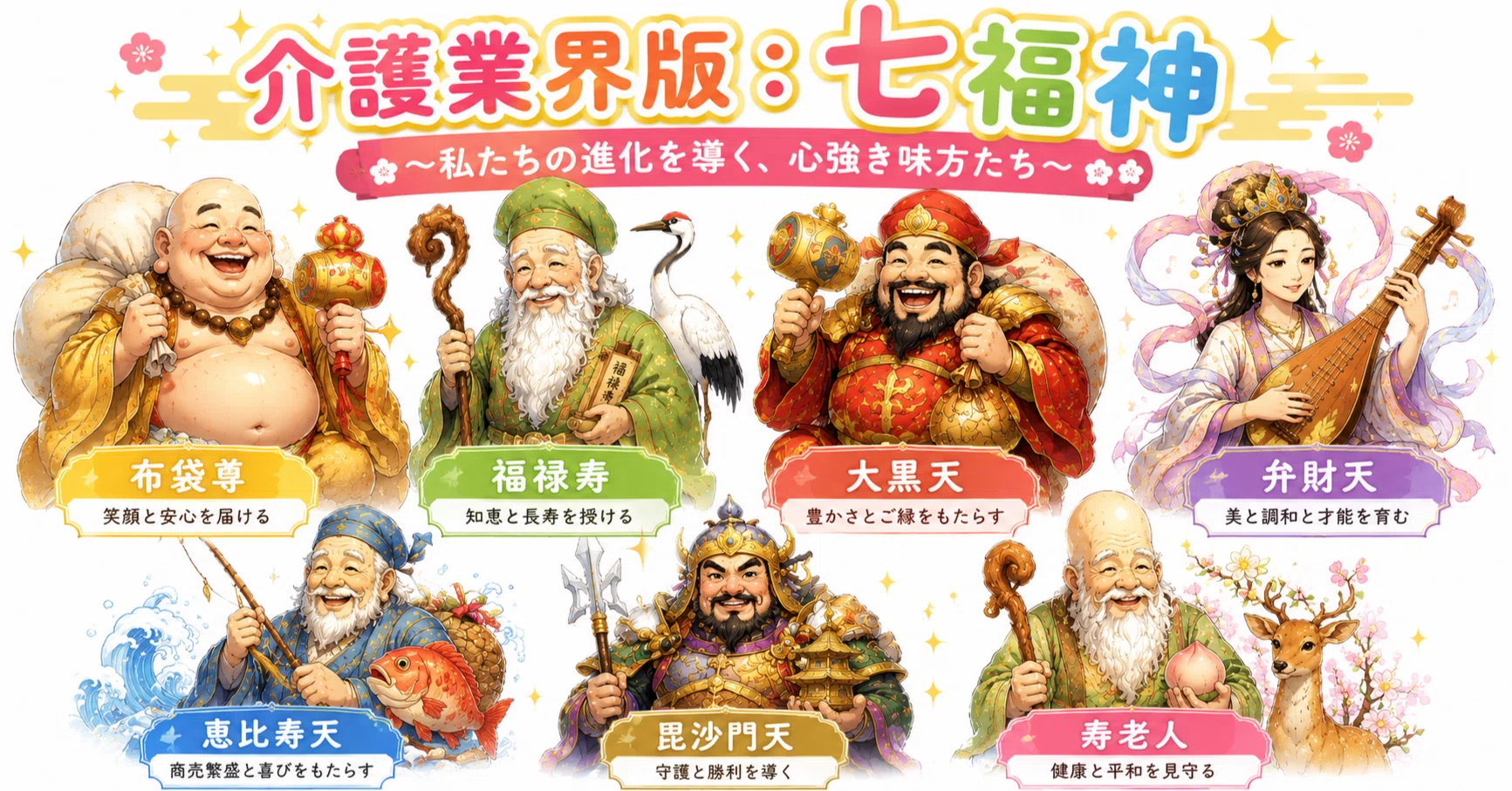 介護現場版：七福神 No.05【布袋尊】布袋タイプは、