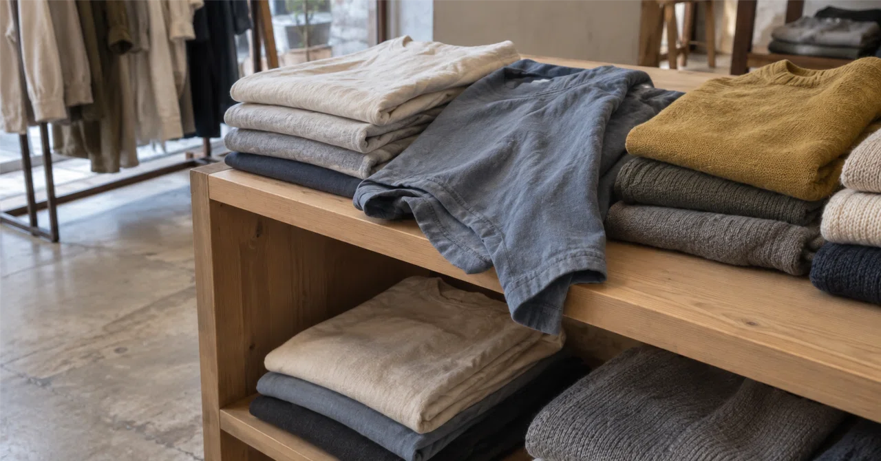 When a shop clerk approaches, I pull my hand away from the clothes I ...