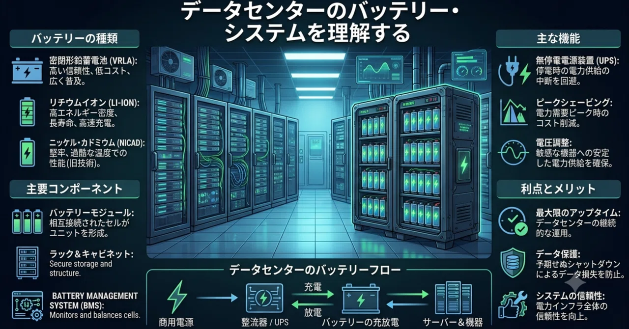 Data Center Batteries: Strengthening Backup Power and Thermal ...
