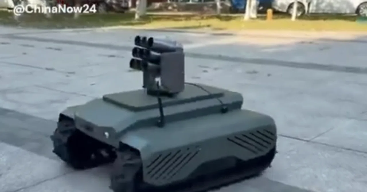 China unveils new ground robot capable of carrying up to 30kg of cargo ...