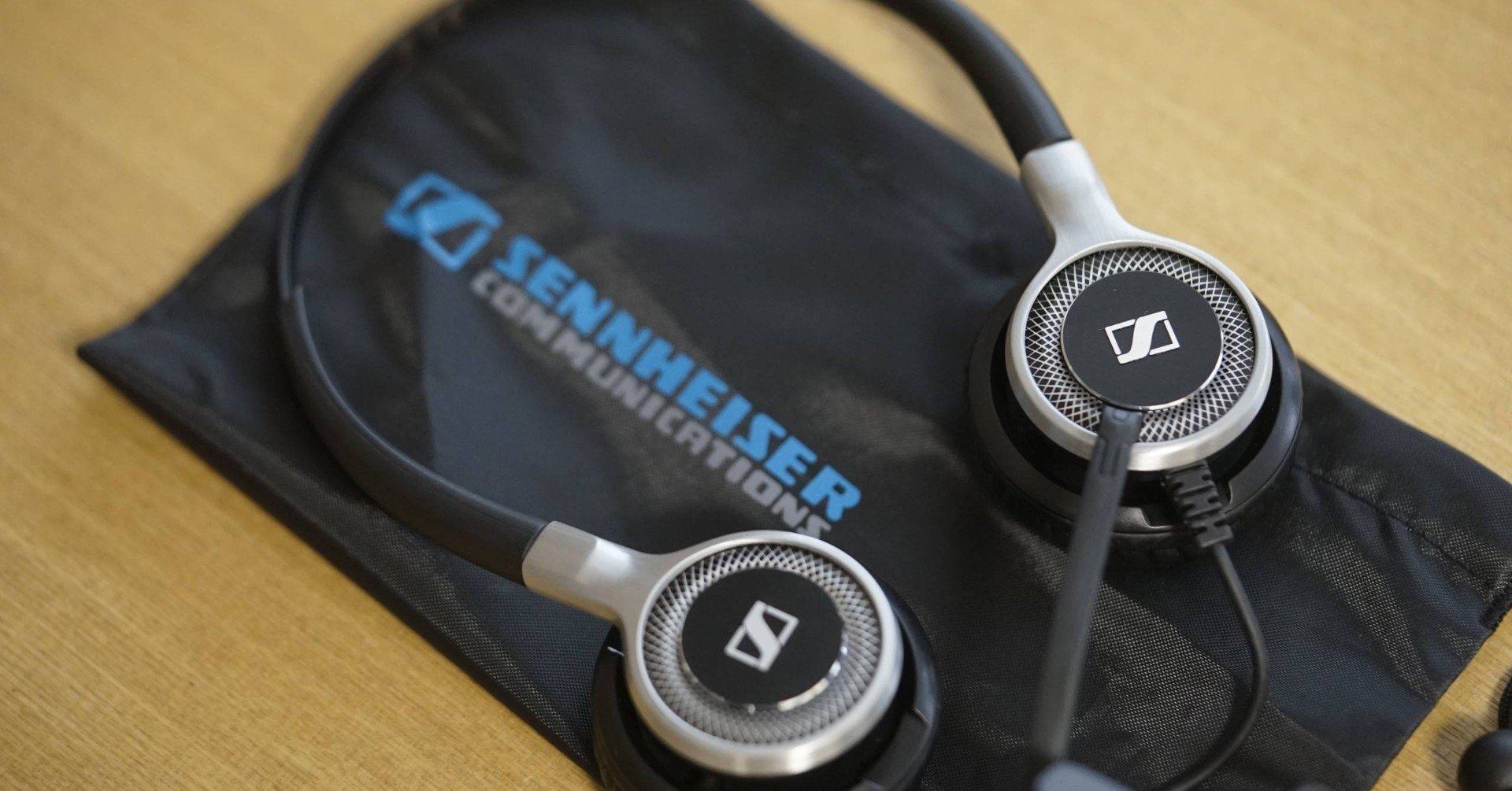 ゼンハイザー SC 60 USB ML 両耳USBヘッドセット【ラベル剥がれ】